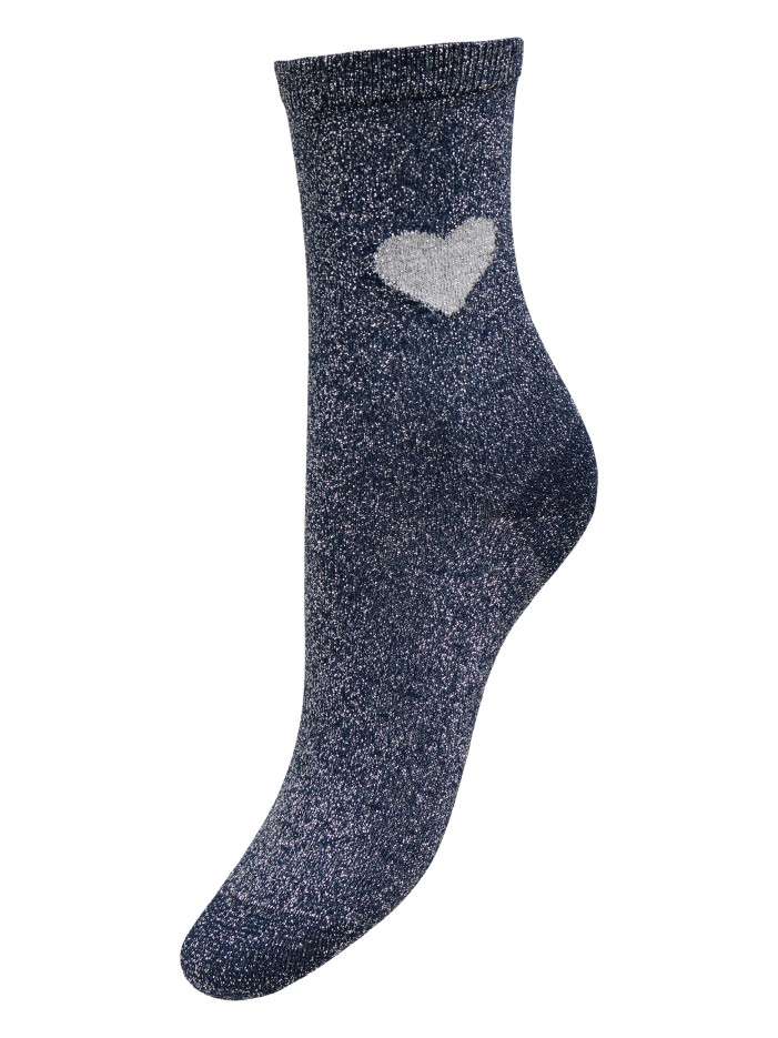 Chaussettes hautes marine...