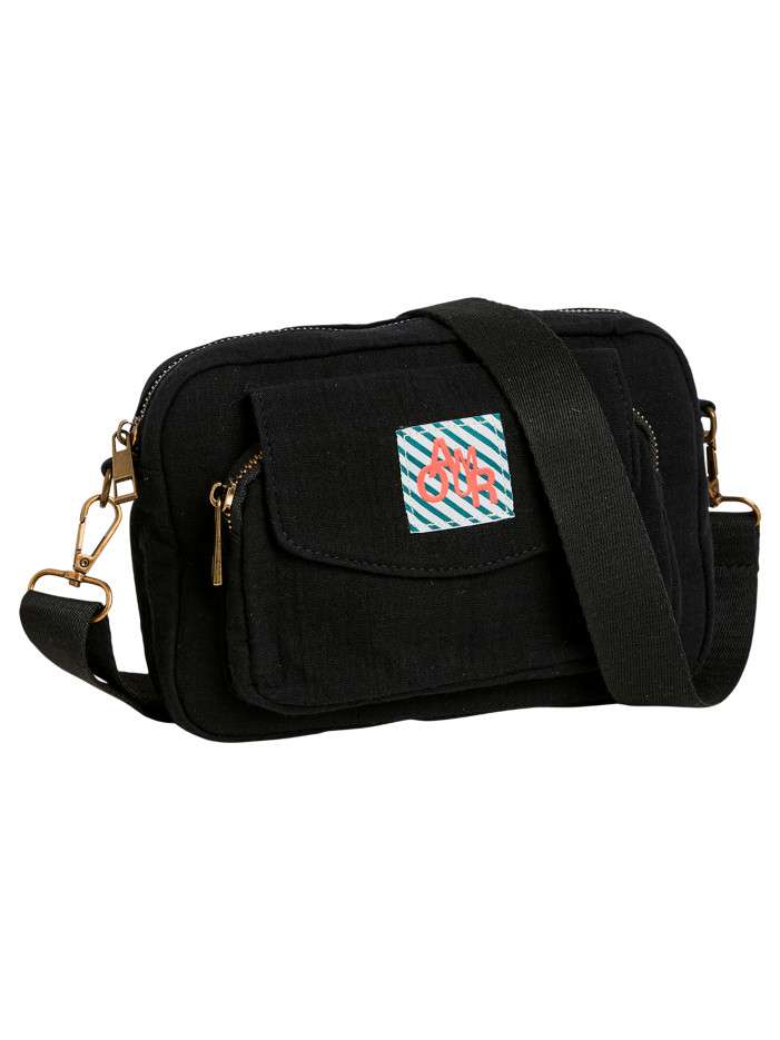 Sac à bandoulière en coton...