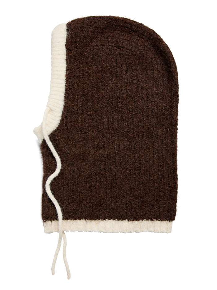 Cagoule chocolat unie avec...