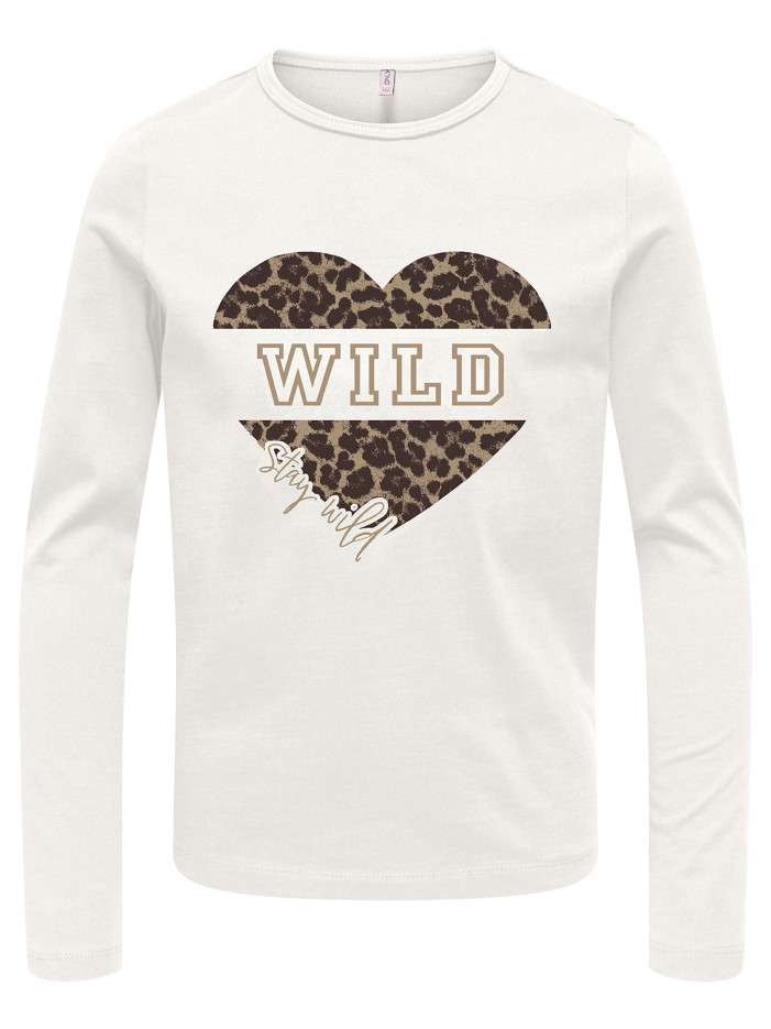 T-shirt en coton écru uni...