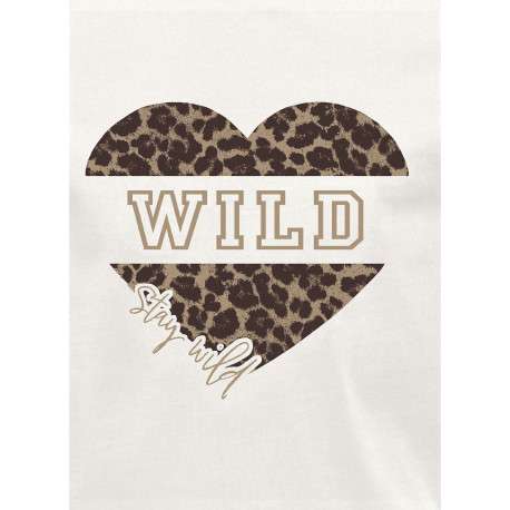 T-shirt en coton écru uni avec une coupe droite et des manches longues - Image 3