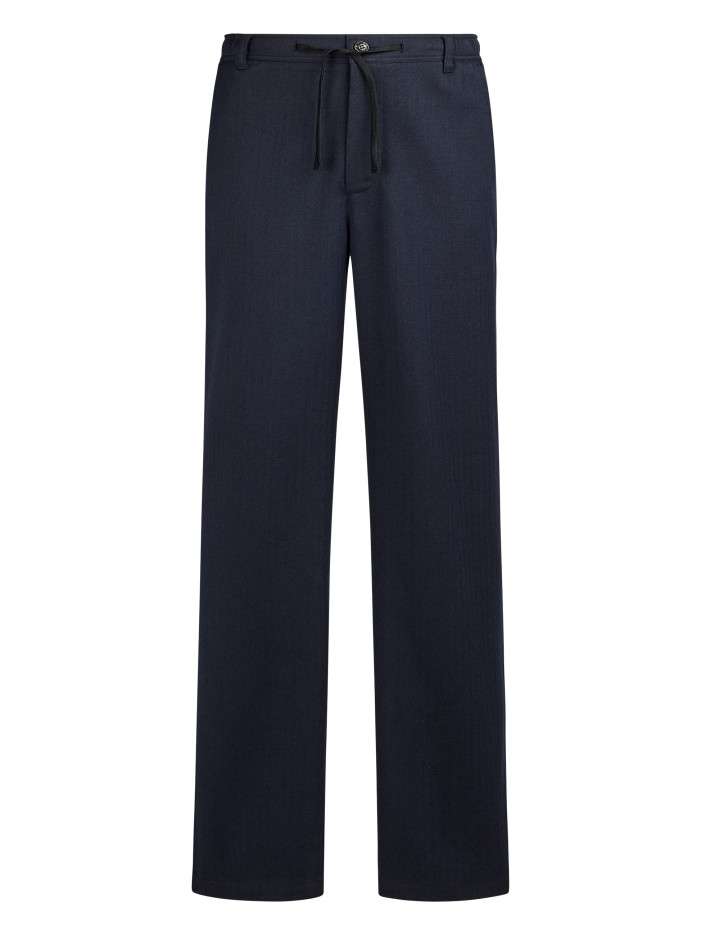 Pantalon chino marine uni...