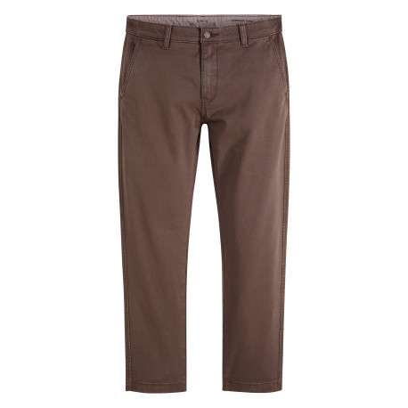 Pantalon Chino XX Standard Taper en coton marron à coupe droite