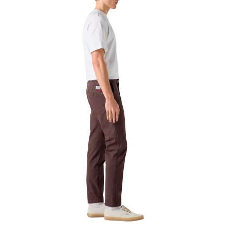 Pantalon Chino XX Standard Taper en coton marron à coupe droite - Image 5