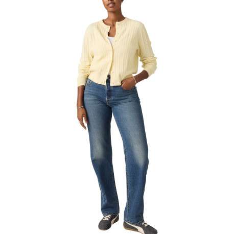 Jean 501® '90S Lightweight en coton mélangé bleu à coupe droite - Image 6