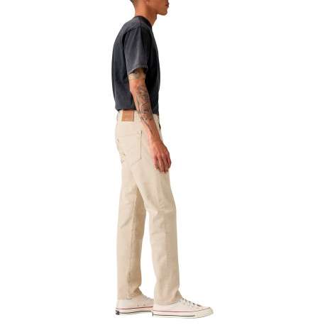Jean 502® Tapered en coton beige à coupe droite pourvu de 5 poches - Image 3