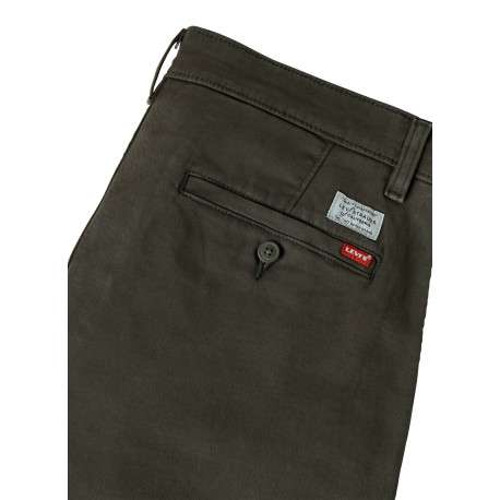 Pantalon Chino XX Standard Taper en coton kaki à coupe droite - Image 2