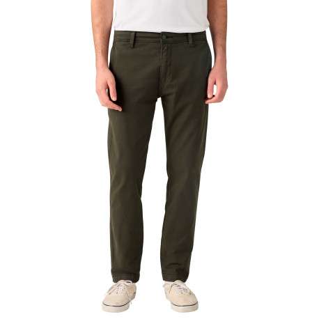 Pantalon Chino XX Standard Taper en coton kaki à coupe droite - Image 3