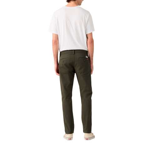 Pantalon Chino XX Standard Taper en coton kaki à coupe droite - Image 4