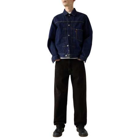 Jean 568® Loose Straight en coton noir pourvu d'une coupe large - Image 5