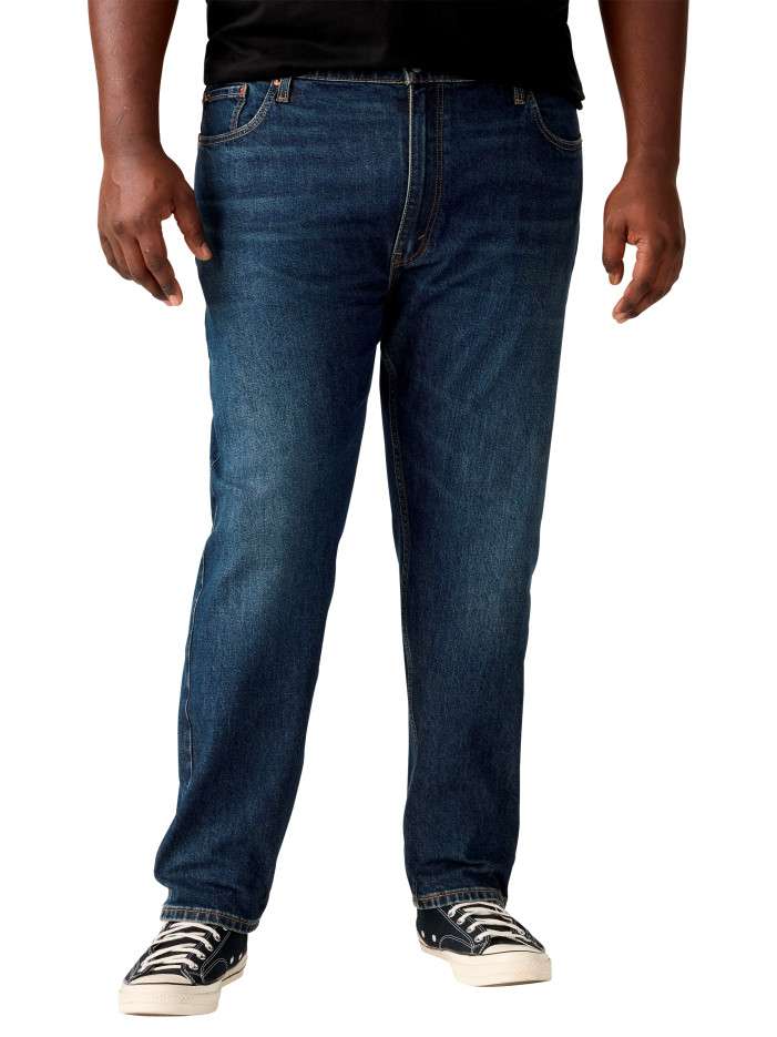 Jean 502® Tapered indigo en...
