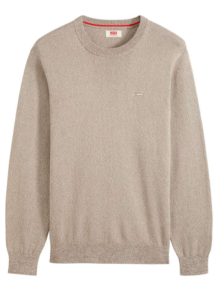 Pull en coton écru à coupe...