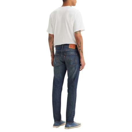 Jean 512® Slim Tapered en coton mélangé indigo pourvu de 5 poches - Image 4