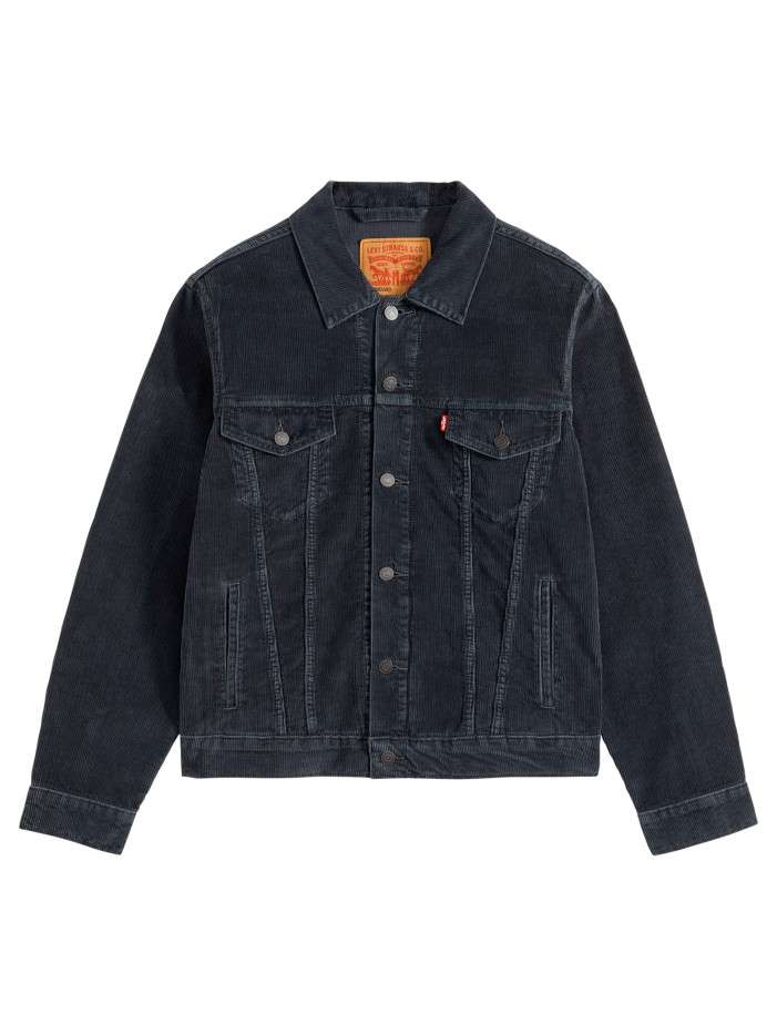 Blouson en coton anthracite...