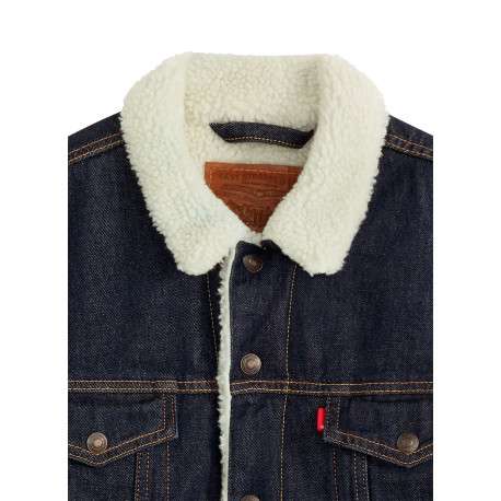 Blouson en coton brut à coupe ajustée pourvu d'un col à revers - Image 2