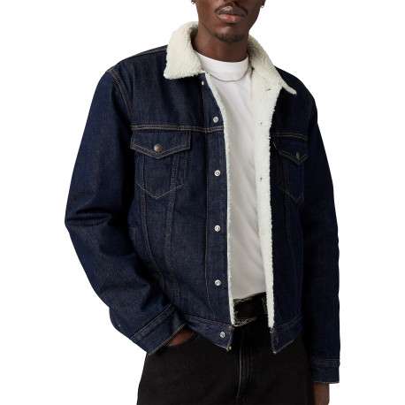 Blouson en coton brut à coupe ajustée pourvu d'un col à revers - Image 3