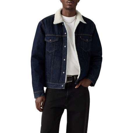 Blouson en coton brut à coupe ajustée pourvu d'un col à revers - Image 6