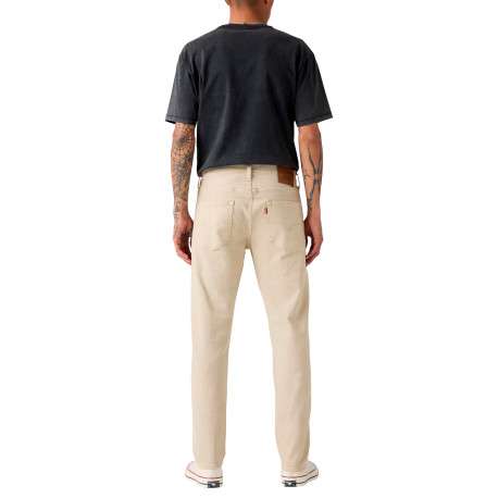Jean 502® Tapered en coton beige à coupe droite pourvu de 5 poches - Image 2