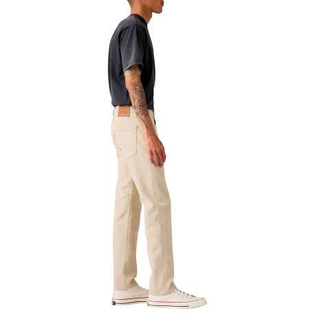 Jean 502® Tapered en coton beige à coupe droite pourvu de 5 poches - Image 3