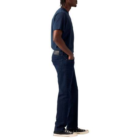 Jean 502® Tapered en coton mélangé bleu foncé à coupe droite pourvu de 5 poches - Image 5