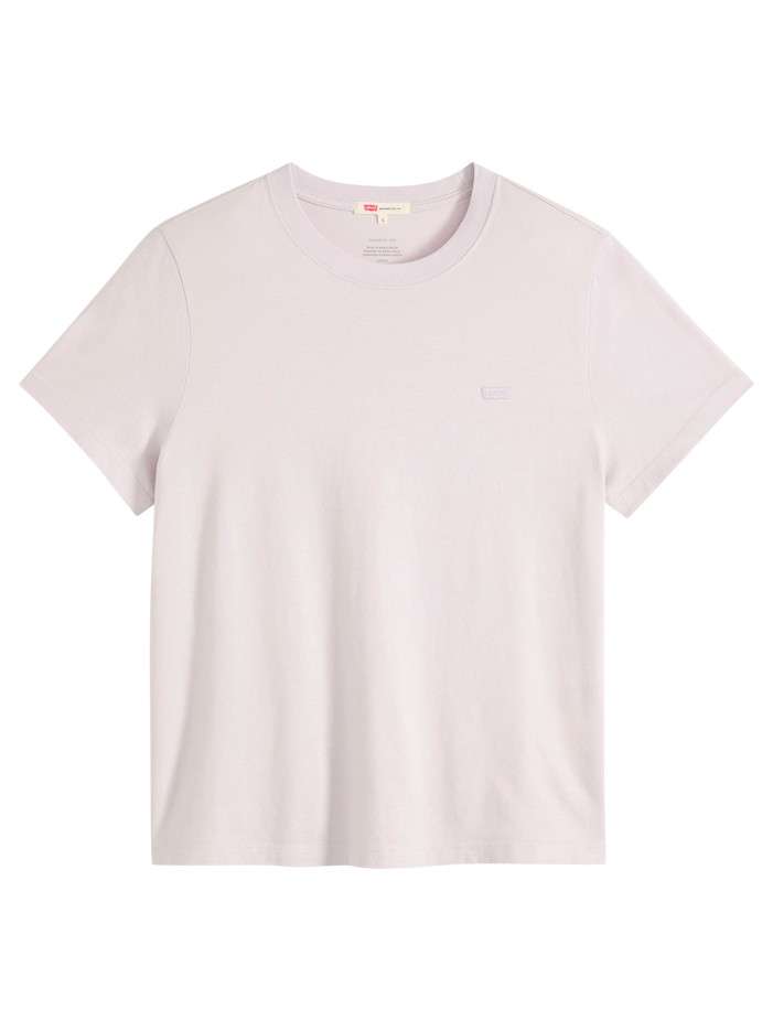 T-shirt en coton lavande à...