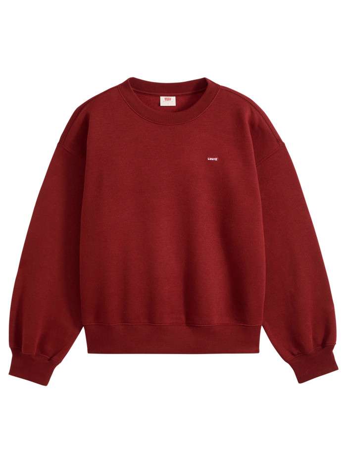 Sweat bordeaux à coupe...
