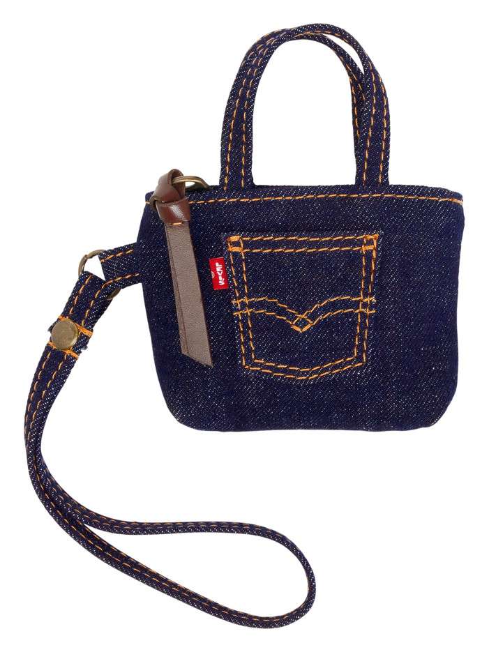 Porte-clés mini sac en...