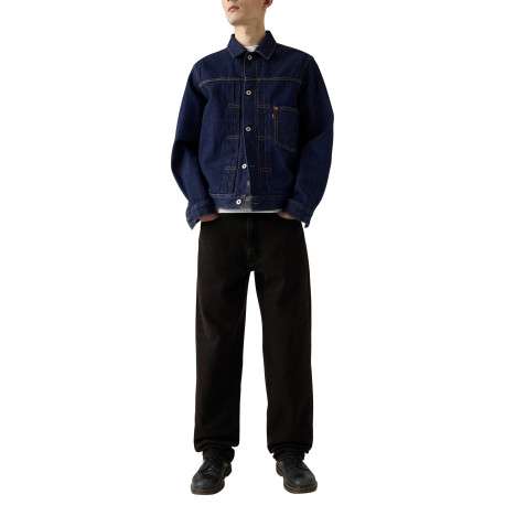 Jean 568® Loose Straight en coton noir pourvu d'une coupe large - Image 5