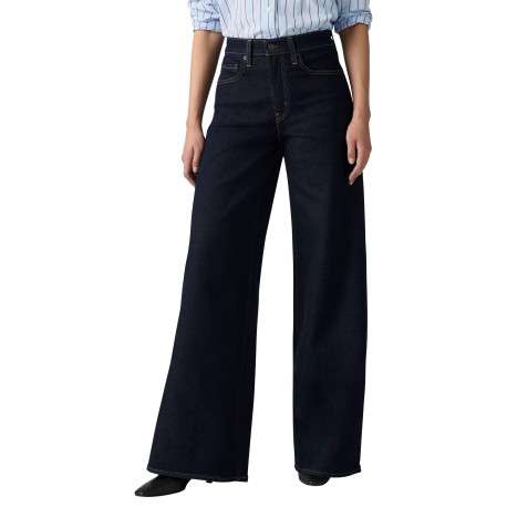Jean 728 en coton brut pourvu d'une coupe wide leg et de 5 poches - Image 3