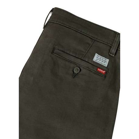 Pantalon Chino XX Standard Taper en coton kaki à coupe droite - Image 2