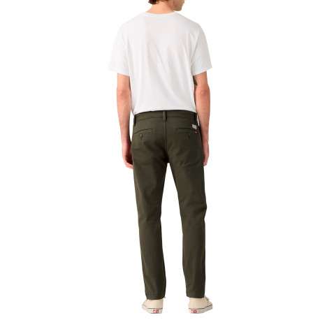 Pantalon Chino XX Standard Taper en coton kaki à coupe droite - Image 4