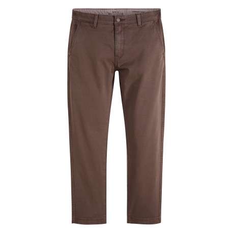 Pantalon Chino XX Standard Taper en coton marron à coupe droite