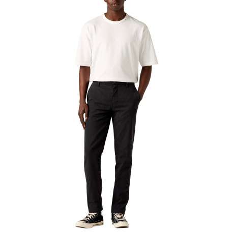 Pantalon Chino XX Standard Taper en coton noir à coupe droite - Image 6