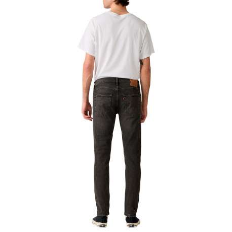 Jean 512® Slim Tapered en coton mélangé noir pourvu de 5 poches - Image 2