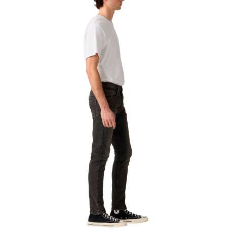 Jean 512® Slim Tapered en coton mélangé noir pourvu de 5 poches - Image 3