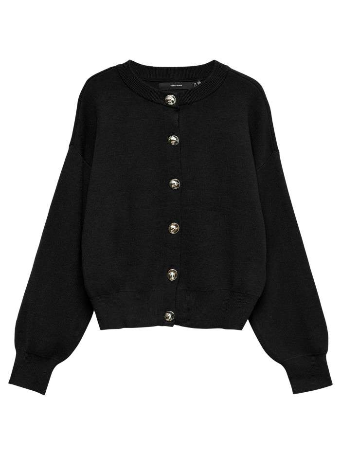 Gilet noir uni avec une...