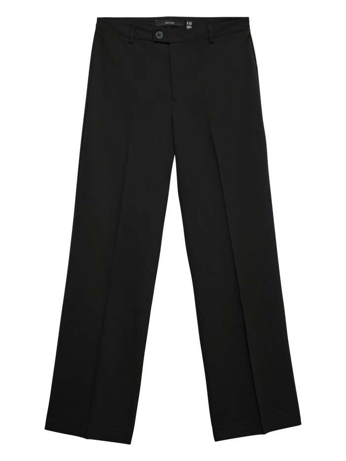 Pantalon noir uni avec une...