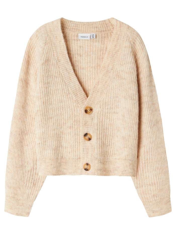 Gilet beige uni avec une...