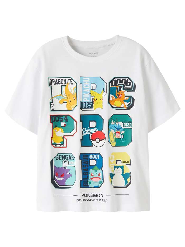 T-shirt en coton blanc à...