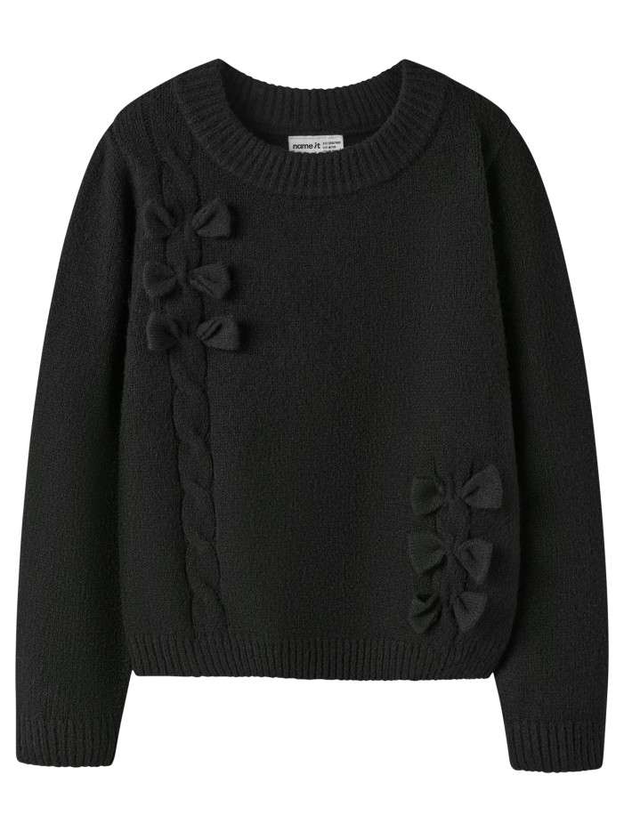 Pull noir uni avec une...