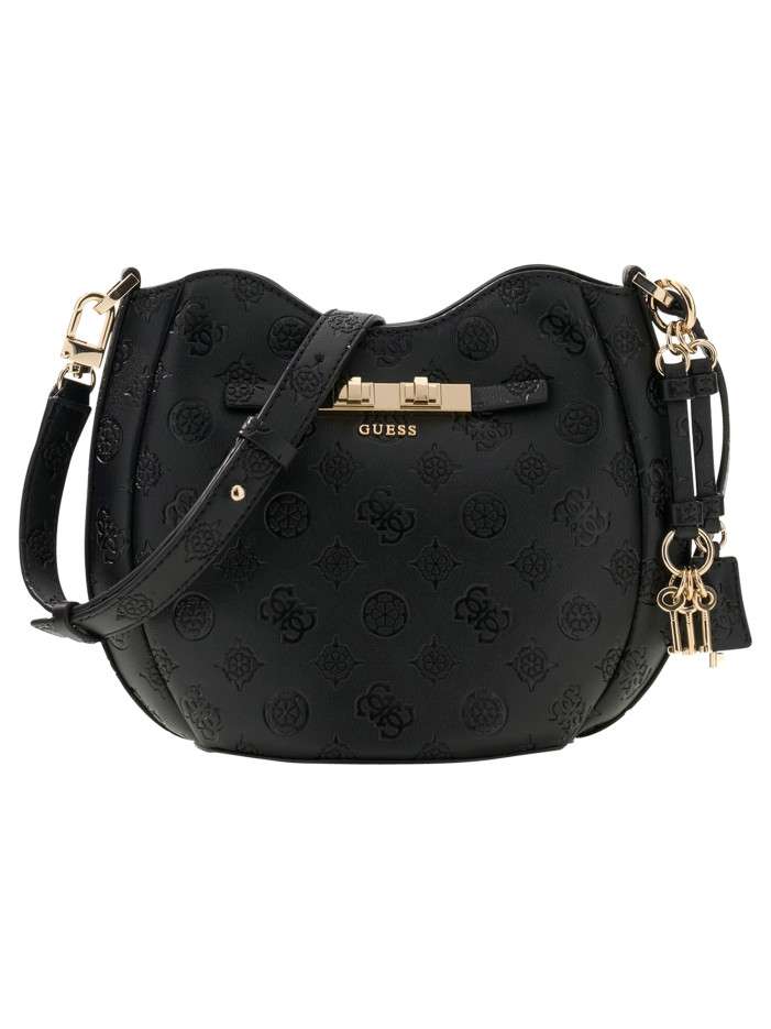 Sac à bandoulière noir à...