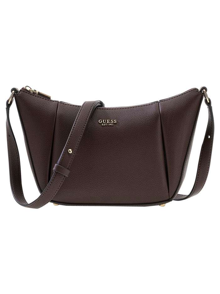 Sac marron uni à...