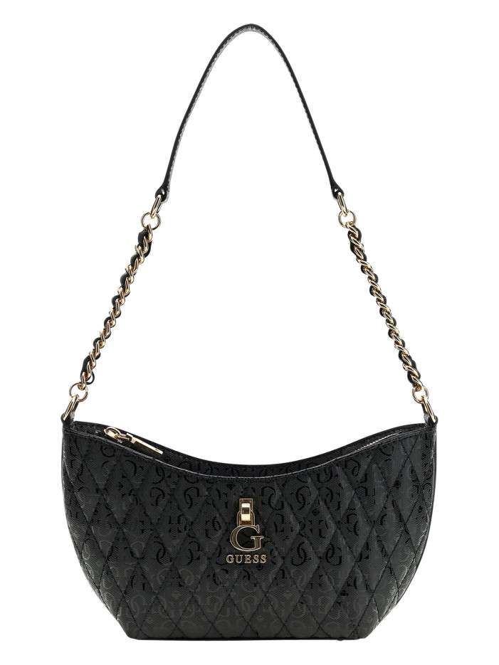 Sac à bandoulière noir à...