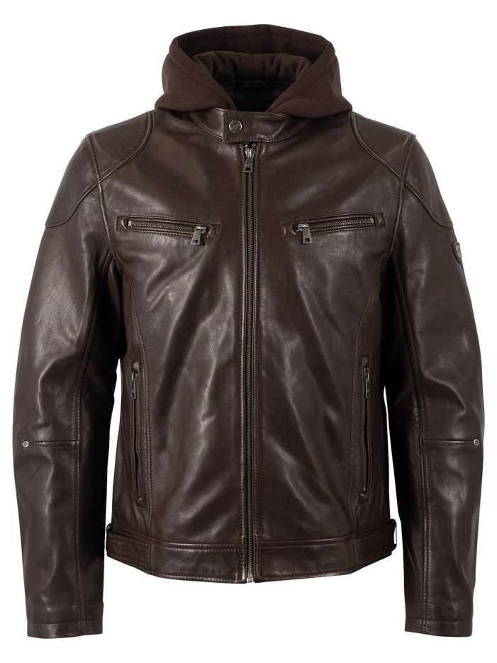 Blouson en cuir de mouton...