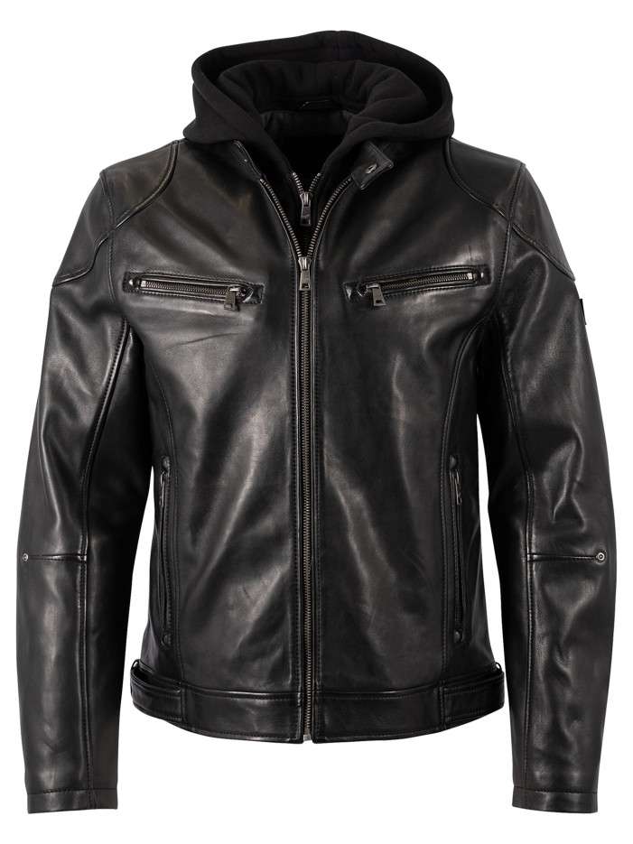 Blouson en cuir de mouton...