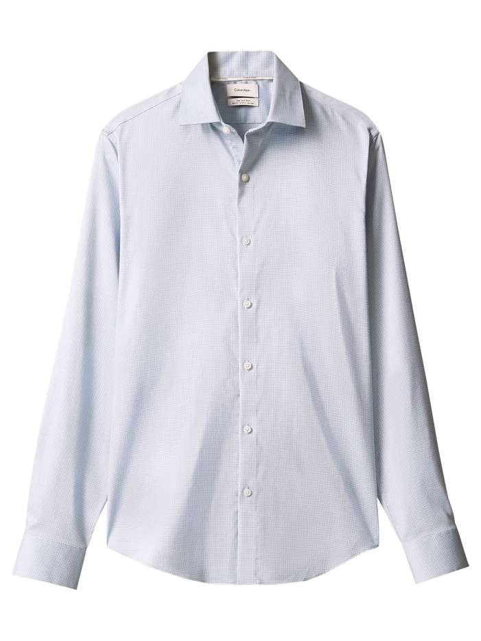 Chemise en coton bleu ciel...