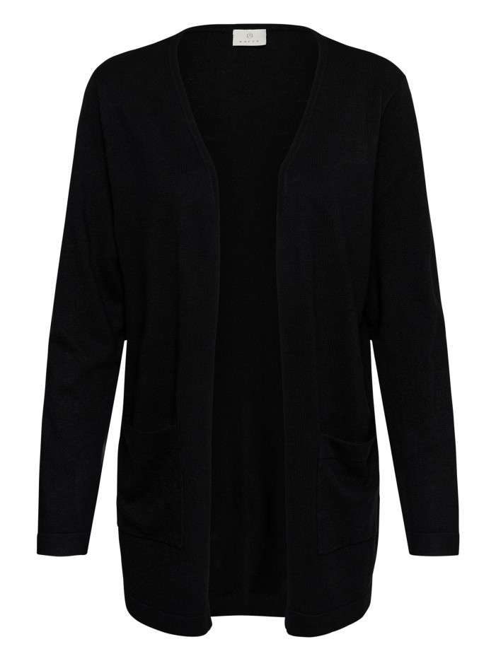 Gilet noir uni avec une...