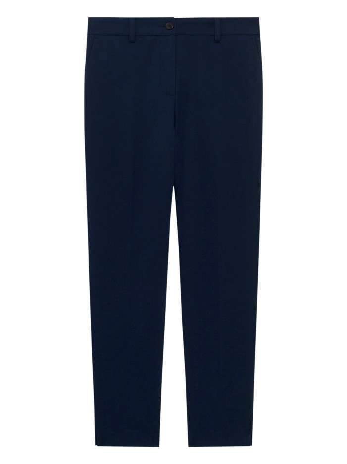 Pantalon marine uni avec...