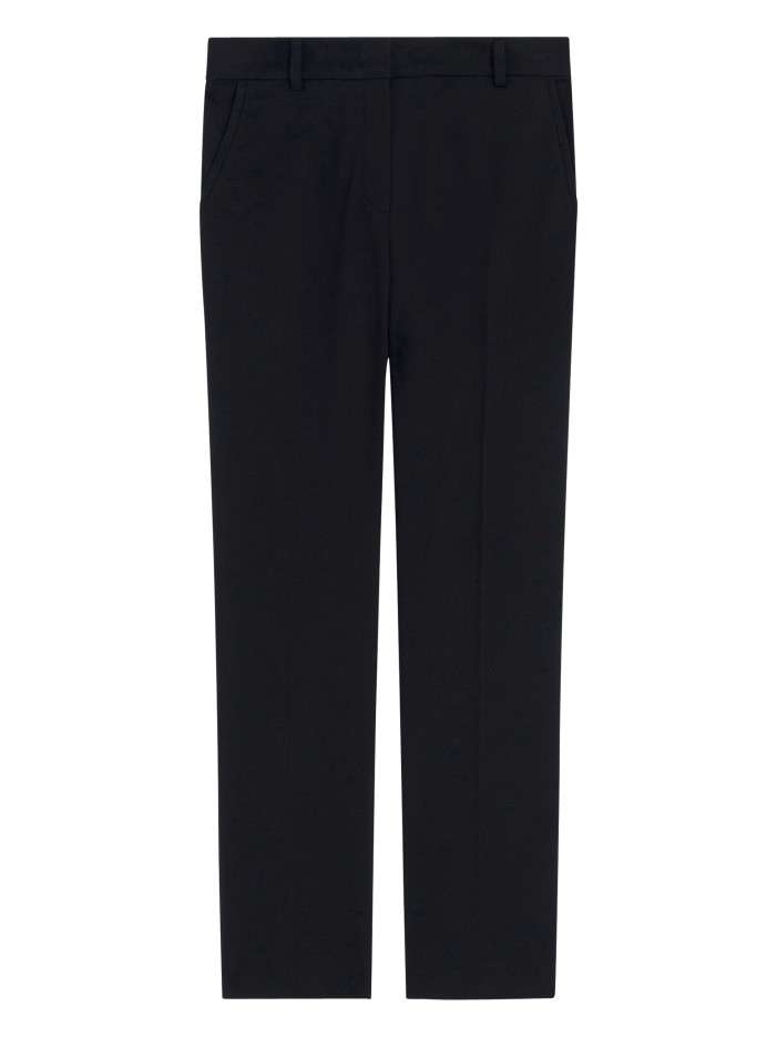 Pantalon noir uni avec une...