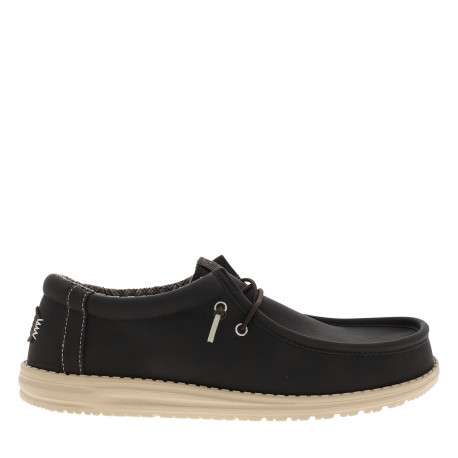 Sneakers Wally Classic marron avec un talon plat et une ouverture slip-on - Image 2
